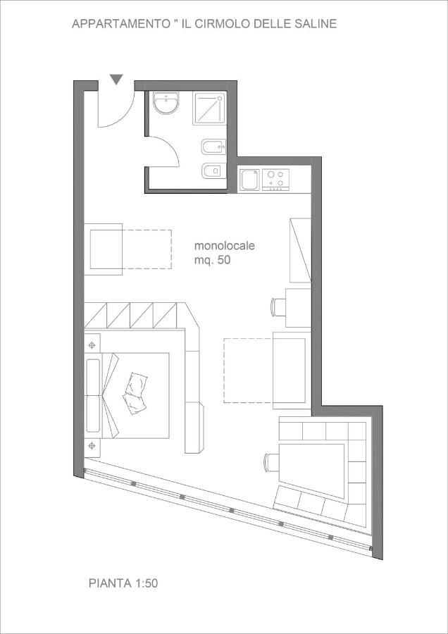 Il Cirmolo Delle Saline Apartman Falcade Kültér fotó